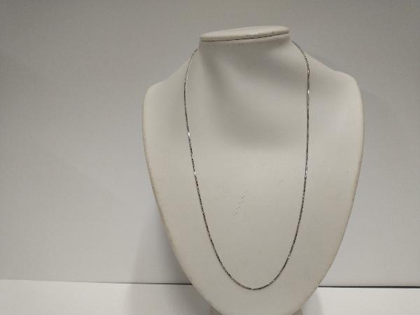 Pt850 platinum total length approximately 60cm gross weight approximately 8.8g necklace 