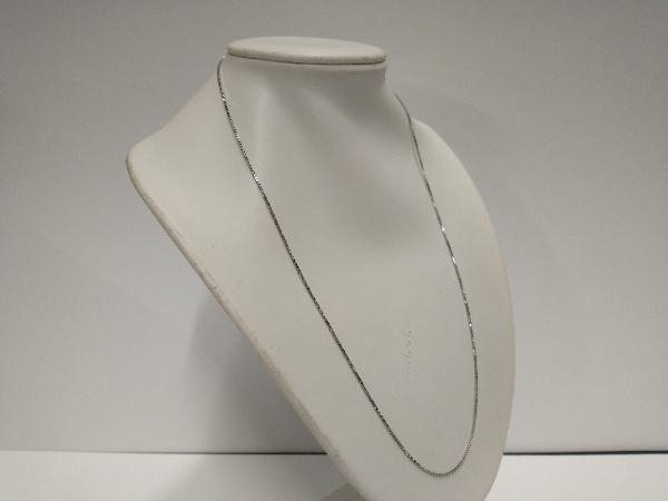 Pt850 platinum total length approximately 60cm gross weight approximately 8.8g necklace 