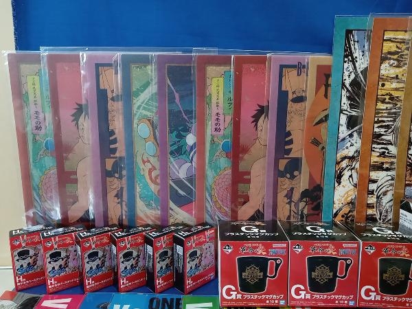 鴨BY ONE PIECE ワンピース グッズ 大量 まとめ売り 缶バッジ/ラバーマスコット/ポーチ/ポスター/アートプレート/タオル/マグカップ 等の画像2