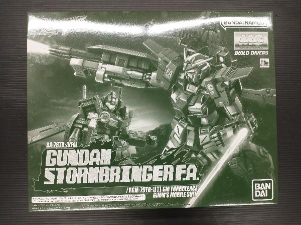 現状品 プラモデル バンダイ 1/100 ガンダムストームブリンガー F.A.(フェイタル・アッシュ)/ジム・タービュレンス MG