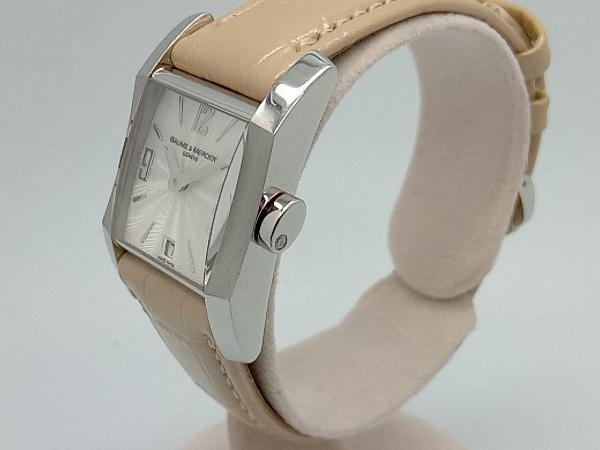 BAUME&MERCIER wristwatch tia mantle No3880813 18 Baum and merusie( belt non original )