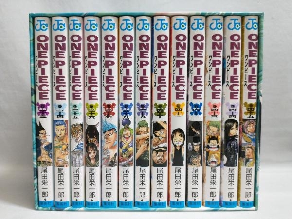 初版 ONE PIECE 33巻~45巻 収納ボックス付き 13冊セット ワンピース 尾田栄一郎の画像1