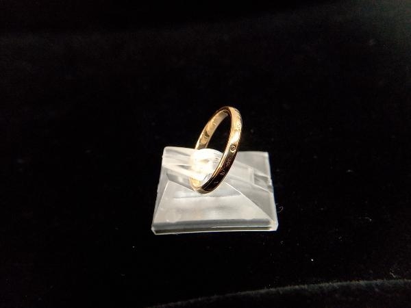 [K18 кольцо ]K18 |#17|3.0g / желтое золото кольцо 
