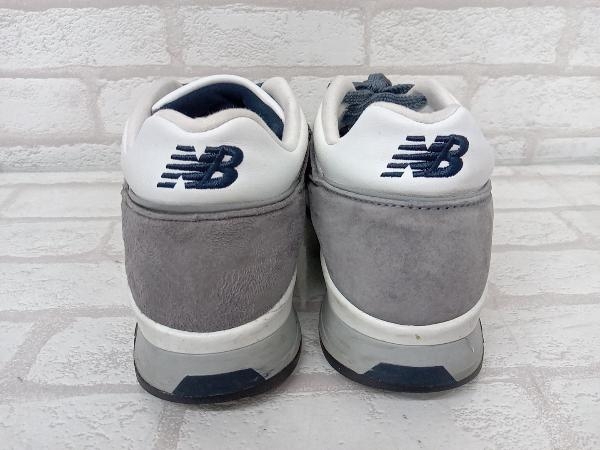 ☆ NEW BALANCE M1500BN ニューバランス スニーカー レディース グレー スエード メッシュ カジュアル 24cm イングランド製 使用感ありの画像4