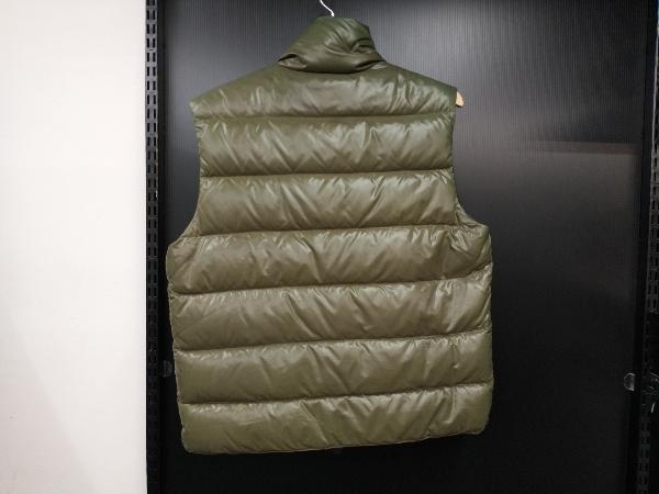 MONCLER Z7H01226 ダウンベスト モンクレール サイズM カーキ 店舗受取可の画像2