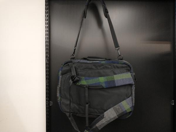 THE NORTH FACE ノースフェイス PURPLE LABEL NN7881N ブリーフケース グリーン チェック柄 3WAY 店舗受取可の画像2