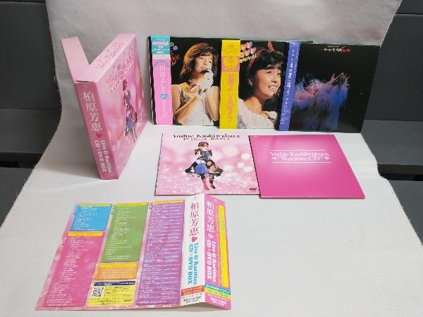 帯あり 柏原芳恵 CD デビュー30周年記念企画第2弾「Live&Rarities CD+DVD BOX」(DVD付)の画像3