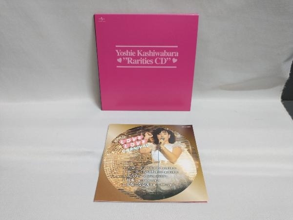 帯あり 柏原芳恵 CD デビュー30周年記念企画第2弾「Live&Rarities CD+DVD BOX」(DVD付)の画像8