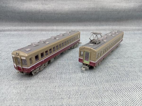 ジャンク トミーテック 鉄道模型 Nゲージ 鉄道コレクション 東武鉄道1700系2両セットB 冷房搭載当初(13-16-01)の画像2