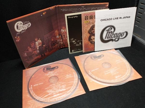  Chicago CD жить * in * Japan ( бумага жакет specification )