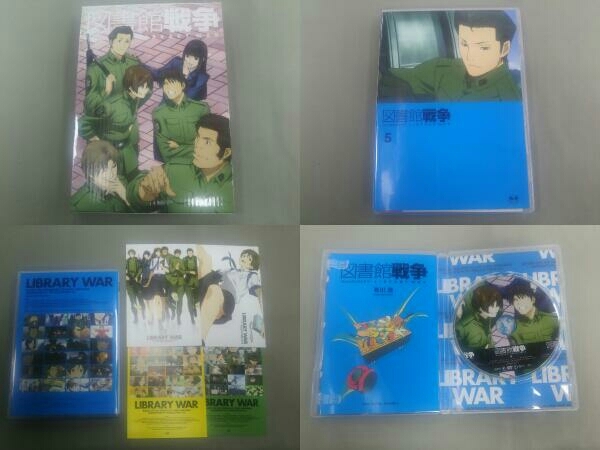 DVD [全5巻セット]図書館戦争 第一~五巻_画像8