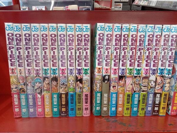 1～108巻セット（1巻〜65巻まで背表紙色あせあり） ONE PIECE ワンピース 尾田栄一郎の画像7