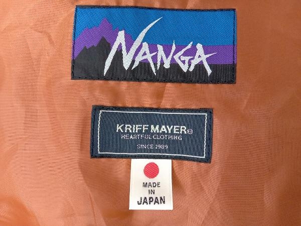 NANGA×KRIFF MAYER ダウンジャケット Mサイズ ブルー_画像5