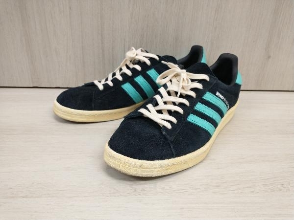 adidas GX3952 WIND AND SEA X ATMOS X CAMPUS 80S スニーカー 表記サイズ 26.5cm ネイビー 店舗受取可_画像1