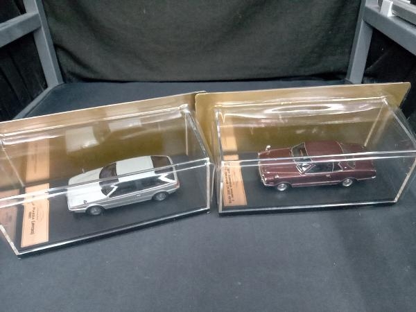 1/43 アシェット国産名車プレミアムコレクション 42 トヨタマークⅡ ハードトップ2600グランデ(1976) , 43 いすず ピアッツァ(1981)の画像3