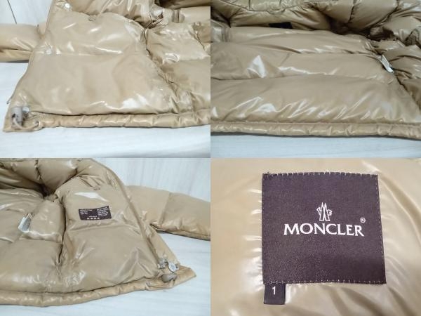 MONCLER モンクレール ダウンダウンジャケット ダウンベスト ２way SIZE:1 ベージュ キャメル_画像6