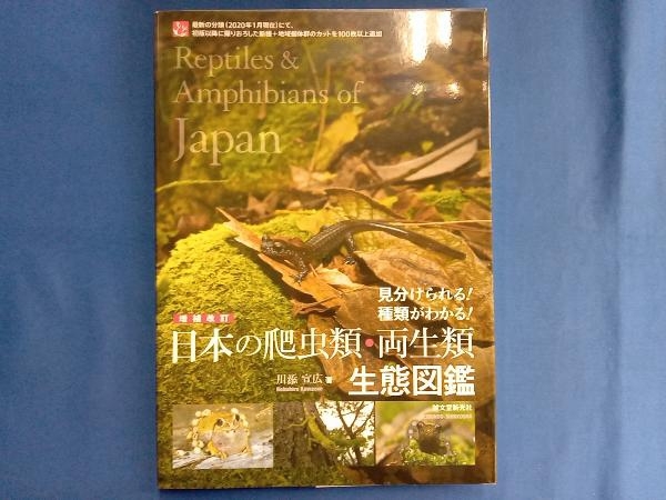  japanese reptiles * amphibia raw . illustrated reference book increase . modified . river .. wide 