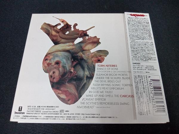 帯あり(ステッカー欠品) カーカス CD Torn Arteriesの画像2