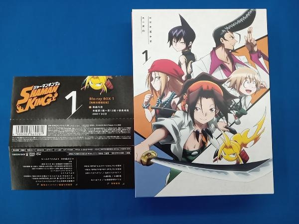 帯あり TVアニメ「SHAMAN KING」Blu-ray BOX 1(初回生産限定版)(Blu-ray Disc)_画像1
