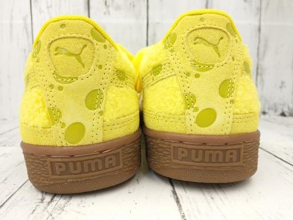 PUMA × SPONGEBOB プーマ スポンジボブ スニーカー 391008-01 25cm イエロー 箱あり_画像6