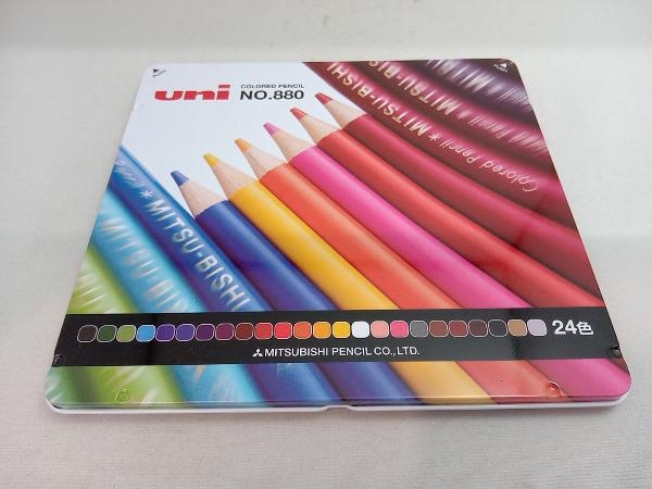  Mitsubishi карандаш Uni NO.880 цветные карандаши 24 -цветный набор (Z3-03)