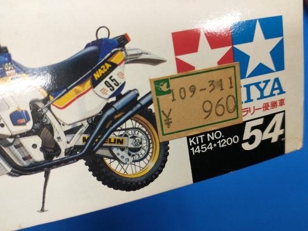 現状品 タミヤ 1/12オートバイシリーズ NO.54 ホンダNXR750 1986年パリ-ダカール・ラリー優勝車の画像8
