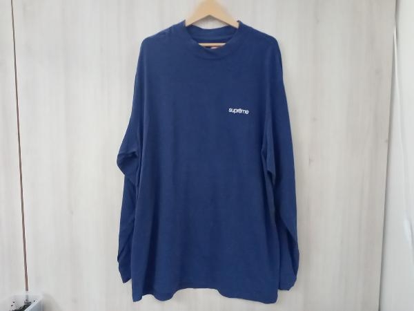 Supreme 長袖Tシャツ シュプリーム ネイビー サイズXXL 店舗受取可_画像1