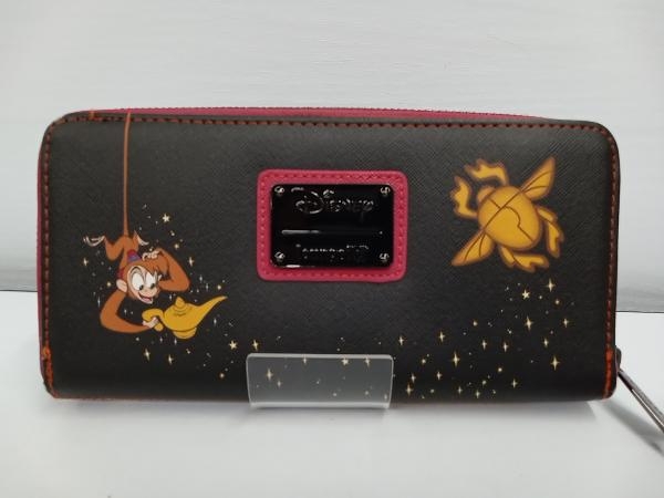 Disney ディズニー Loungefly ラウンジフライ 長財布 アラジン ジャファー ブラック レディース_画像2