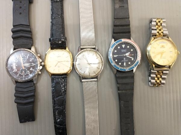 【1円】ジャンク SEIKO CITIZEN CASIO ORIENT腕時計 まとめ売り45点 クォーツ 電波ソーラー 自動巻き セイコー シチズン カシオ オリエントの画像5