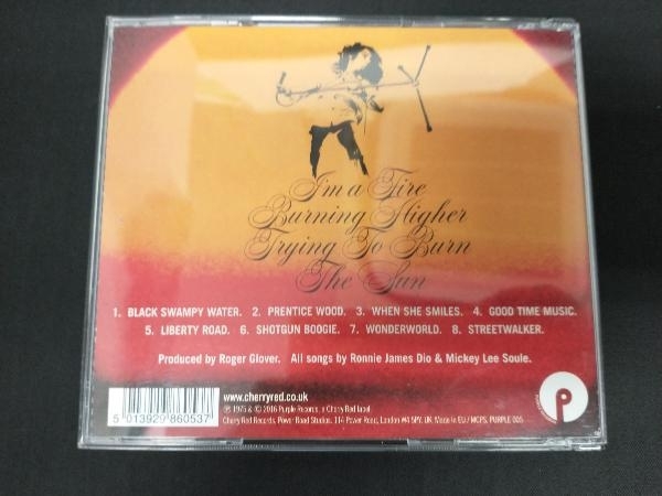 ELF & RONNIE JAMES DIO CD 【輸入盤】TRYING TO BURN THE SUNの画像2