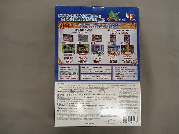 Wii ドラゴンクエスト25周年記念 ファミコン&スーパーファミコン ドラゴンクエストⅠ・Ⅱ・Ⅲ 未開封の画像3