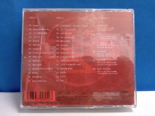 SIAM SHADE CD SIAM SHADE XI COMPLETE BEST~HEART OF ROCK~ (CD2枚+DVD)の画像2