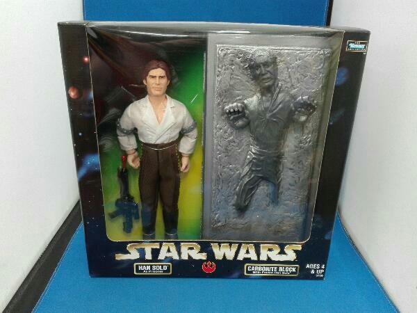 未開封品 フィギュア HAN SOLO As Prisoner＆CARBONITE BLOCK With Frozen Han Solo(囚人ハン・ソロ＆カーボンブロックハン・ソロ)の画像1