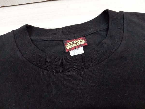 90s Star Wars 90年代 スターウォーズ 半袖Tシャツ Lサイズ ブラック Darth Maul ダース・モール 店舗受取可_画像3