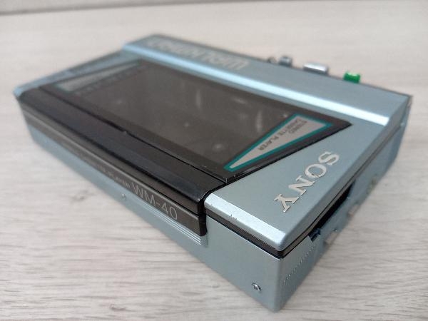 ジャンク 不動品 SONY ポータブルカセットプレーヤー WM-40の画像5