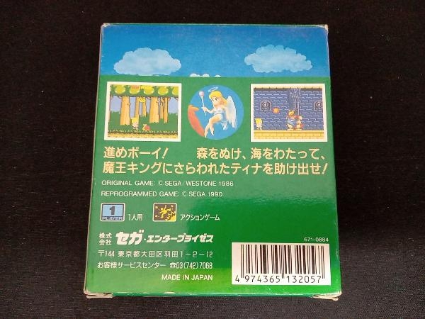  Junk [ operation not yet verification therefore ]GG wonder Boy Game Gear ( instructions none )