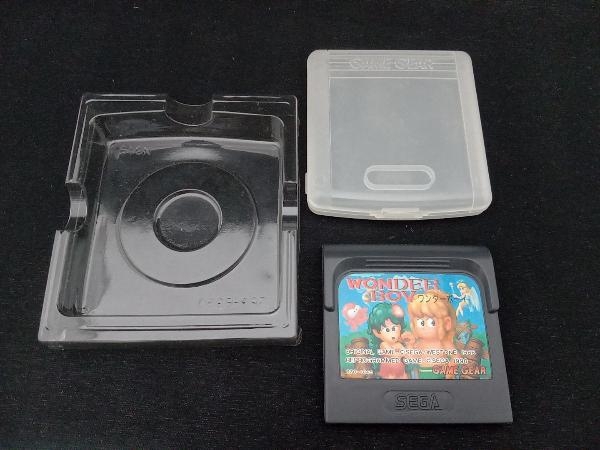  Junk [ operation not yet verification therefore ]GG wonder Boy Game Gear ( instructions none )