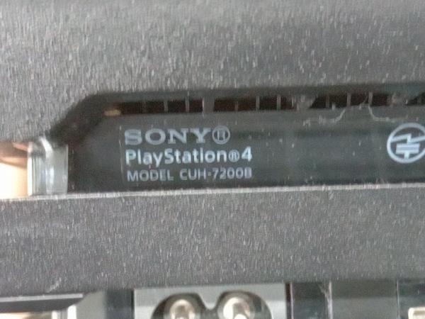 ジャンク 動作未確認 PlayStation4 Pro 1TB:ジェット・ブラック(CUH7200BB01) ※初期化済み・本体のみの画像4