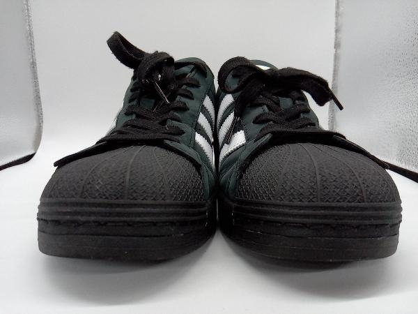 adidas アディダス スニーカー ID0996 SUPERSTAR スーパースター メンズ ブラック 27cm ABC-MART限定 紐付き_画像2