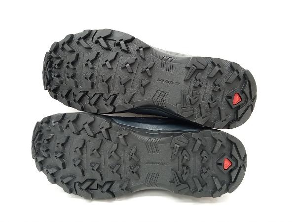 美品 salomon サロモン X BRAZE GTX Wトレッキングシューズ 登山靴 L4718080023 ゴアテックス 23.5 グレー 通年_画像6