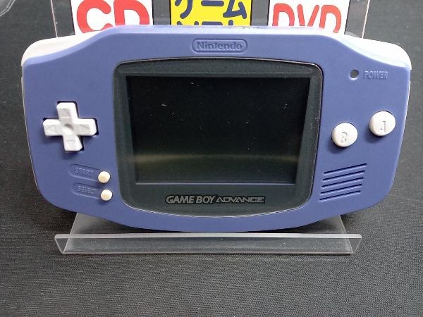 ジャンク 箱・説有り 本体 GAMEBOY ADVANCE バイオレット ゲームボーイアドバンスの画像4