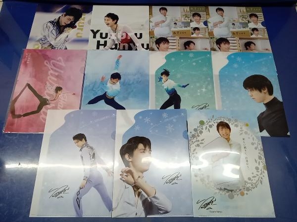 鴨073 羽生結弦 クリアファイル 大量 まとめ売り 92点セット LOTTE/ガーナ/キシリトール/AJINOMOTO/羽生結弦展/東京西川 等