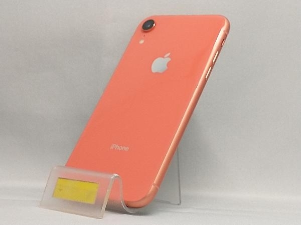 au 【SIMロックなし】MT0A2J/A iPhone XR 64GB コーラル au_画像1