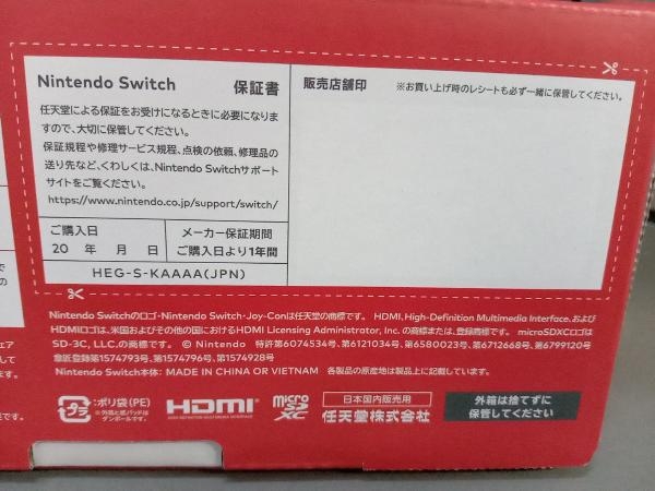 Nintendo Switch(有機ELモデル) Joy-Con(L)/(R) ホワイト(HEGSKAAAA)の画像7