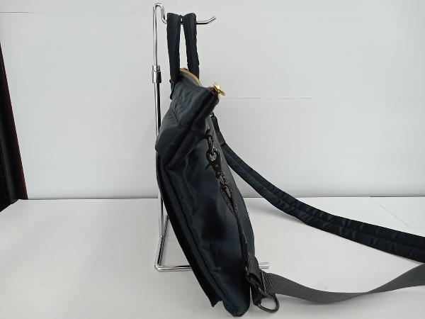 美品 PORTER ポーター／PX TANKER タンカー／2WAY SHORT HELMET BAG／ヘルメットバッグ／ネイビーの画像3