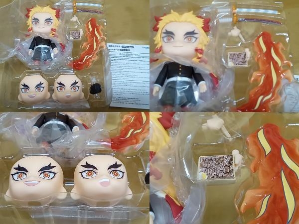 ねんどろいど 1541 鬼滅の刃 煉獄杏寿郎 フィギュア RENGOKU＆ ねんどろいど とりかえっこフェイス 鬼滅の刃02 セット KIMETHU_画像4