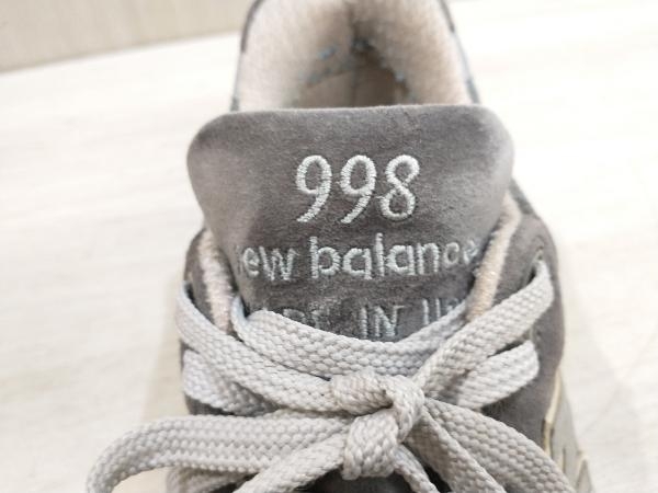 通年 New Balance M998CH ニューバランス スニーカー Made in USA グレー_画像7