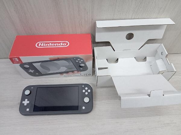 ジャンク 動作未確認 Nintendo Switch Lite グレー 初期化済み 本体と箱のみ ※左スティック動作不良の画像2