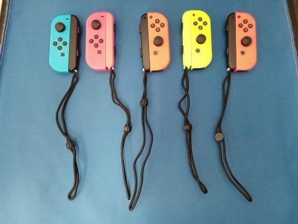 ジャンク ニンテンドースイッチ Joy-Con(L)2個 Joy-Con(R)3個のまとめ出品 動作不良品の画像1