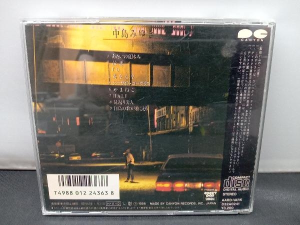 中島みゆき CD 36.5゜C_画像3